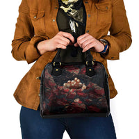 3D Illusion Skull Halloween Shoulder Handbag Hell Pit - Wonder Print Shop