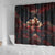 3D Illusion Skull Halloween Shower Curtain Hell Pit - Wonder Print Shop