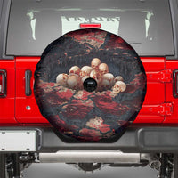 3D Illusion Skull Halloween Spare Tire Cover Hell Pit - Wonder Print Shop