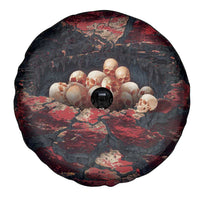 3D Illusion Skull Halloween Spare Tire Cover Hell Pit - Wonder Print Shop