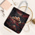 3D Illusion Skull Halloween Tote Bag Hell Pit - Wonder Print Shop