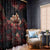 3D Illusion Skull Halloween Window Curtain Hell Pit - Wonder Print Shop