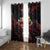 3D Illusion Skull Halloween Window Curtain Hell Pit - Wonder Print Shop