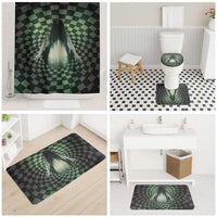 3D Illusion Ghost 3D Halloween Bathroom Set Horror Retro Style - Wonder Print Shop