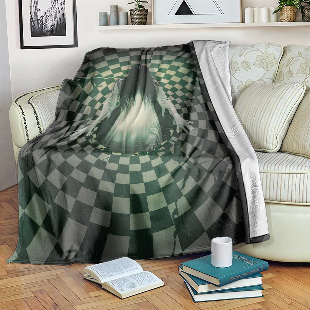 3D Illusion Ghost 3D Halloween Blanket Horror Retro Style - Wonder Print Shop