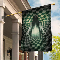 3D Illusion Ghost 3D Halloween Garden Flag Horror Retro Style - Wonder Print Shop
