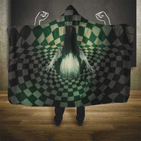 3D Illusion Ghost 3D Halloween Hooded Blanket Horror Retro Style - Wonder Print Shop