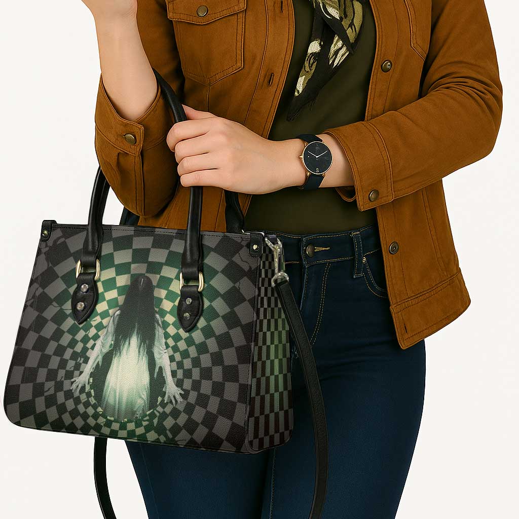 3D Illusion Ghost 3D Halloween Leather Bag Horror Retro Style DT05