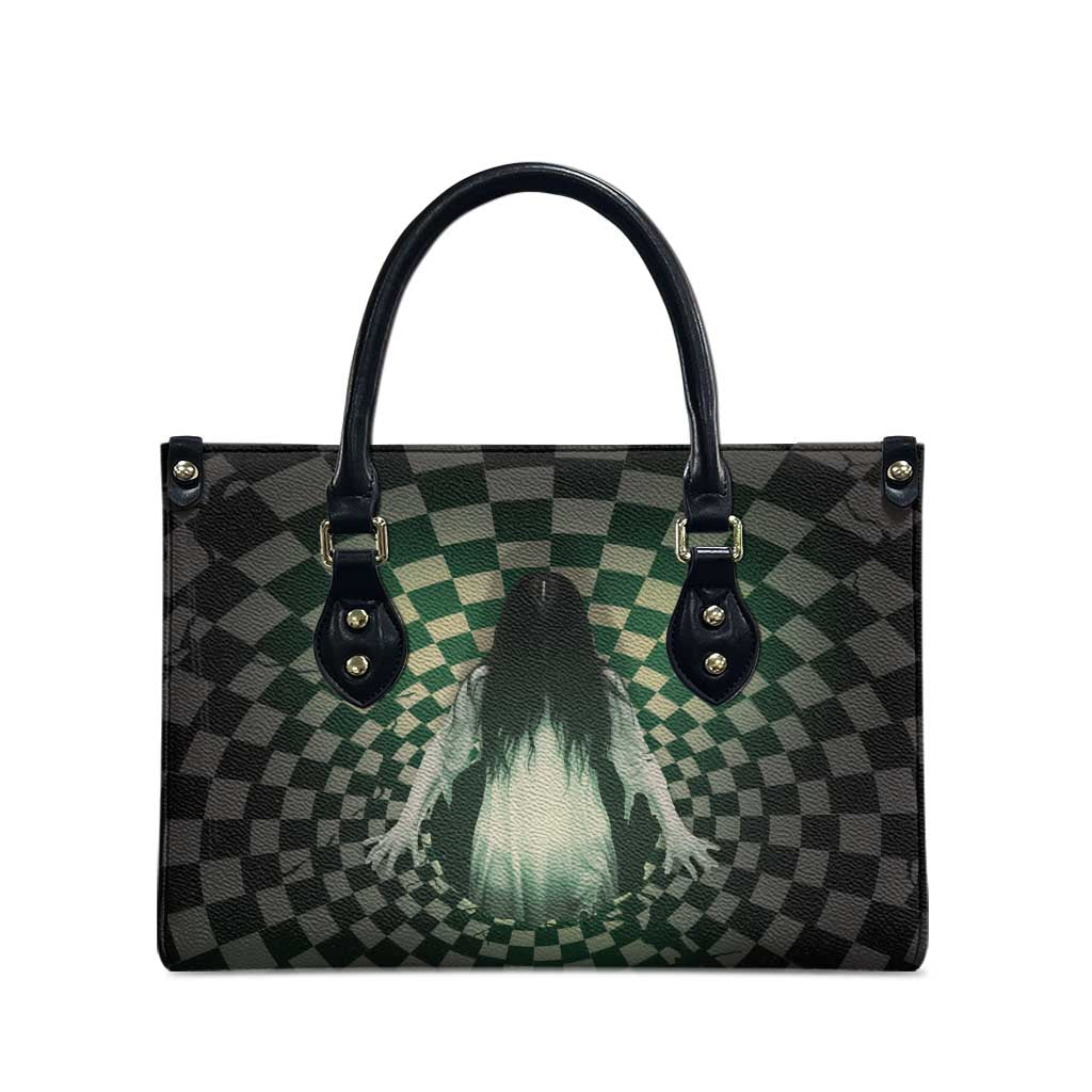 3D Illusion Ghost 3D Halloween Leather Bag Horror Retro Style DT05
