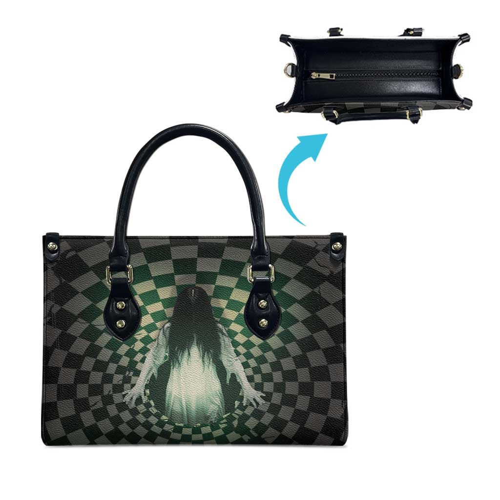 3D Illusion Ghost 3D Halloween Leather Bag Horror Retro Style DT05