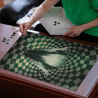 3D Illusion Ghost 3D Halloween Puzzle Horror Retro Style - Wonder Print Shop