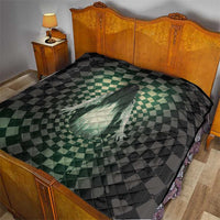 3D Illusion Ghost 3D Halloween Quilt Horror Retro Style - Wonder Print Shop