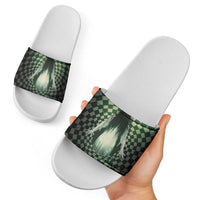 3D Illusion Ghost 3D Halloween Slide Sandals Horror Retro Style - Wonder Print Shop