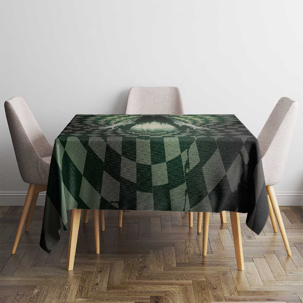 3D Illusion Ghost 3D Halloween Tablecloth Horror Retro Style - Wonder Print Shop
