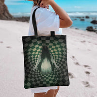 3D Illusion Ghost 3D Halloween Tote Bag Horror Retro Style - Wonder Print Shop