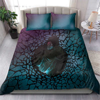 3D Illusion Witch Halloween Bedding Set Dark Magic In The Cracks DT05