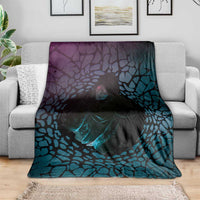 3D Illusion Witch Halloween Blanket Dark Magic In The Cracks - Wonder Print Shop