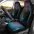 3D Illusion Witch Halloween Car Seat Cover Dark Magic In The Cracks DT05