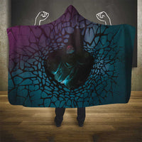 3D Illusion Witch Halloween Hooded Blanket Dark Magic In The Cracks - Wonder Print Shop