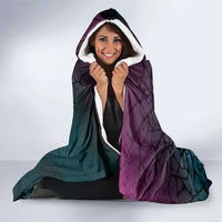 3D Illusion Witch Halloween Hooded Blanket Dark Magic In The Cracks - Wonder Print Shop