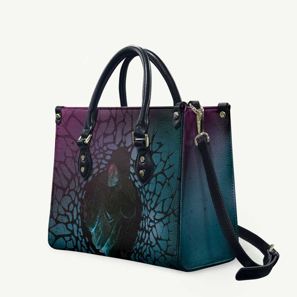 3D Illusion Witch Halloween Leather Bag Dark Magic In The Cracks DT05