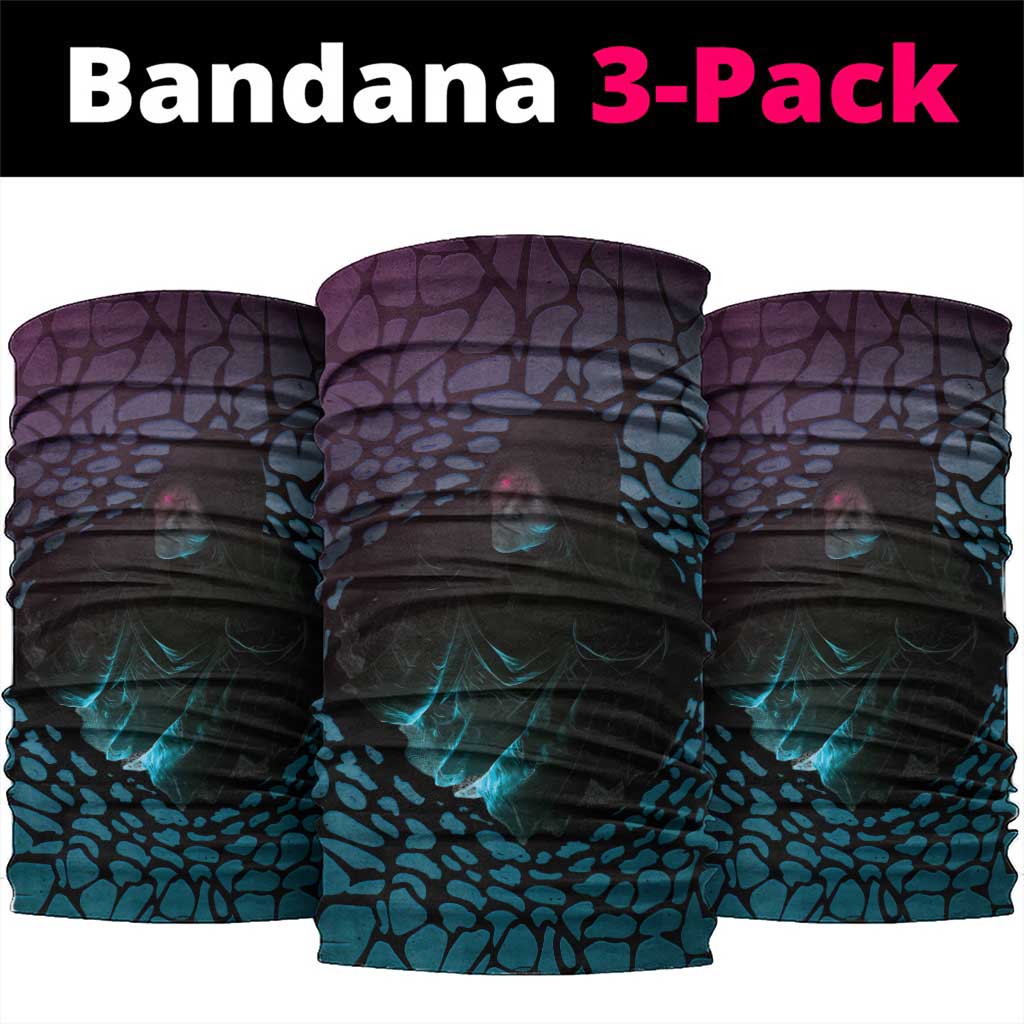 3D Illusion Witch Halloween Neck Gaiter Dark Magic In The Cracks - Wonder Print Shop