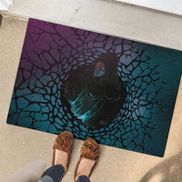 3D Illusion Witch Halloween Rubber Doormat Dark Magic In The Cracks - Wonder Print Shop