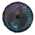 3D Illusion Witch Halloween Spare Tire Cover Dark Magic In The Cracks - Wonder Print Shop