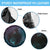 3D Illusion Witch Halloween Spare Tire Cover Dark Magic In The Cracks - Wonder Print Shop