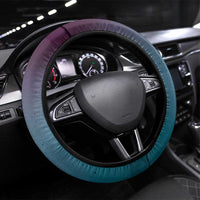 3D Illusion Witch Halloween Steering Wheel Cover Dark Magic In The Cracks DT05