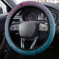 3D Illusion Witch Halloween Steering Wheel Cover Dark Magic In The Cracks DT05