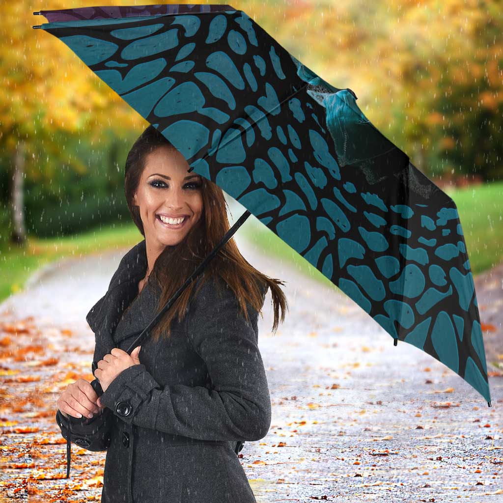 3D Illusion Witch Halloween Umbrella Dark Magic In The Cracks - Wonder Print Shop