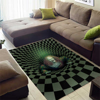 3D Illusion Clown Halloween Area Rug Dark Style - Wonder Print Shop