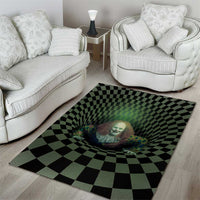 3D Illusion Clown Halloween Area Rug Dark Style - Wonder Print Shop