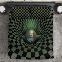 3D Illusion Clown Halloween Bedding Set Dark Style DT05