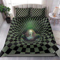 3D Illusion Clown Halloween Bedding Set Dark Style DT05