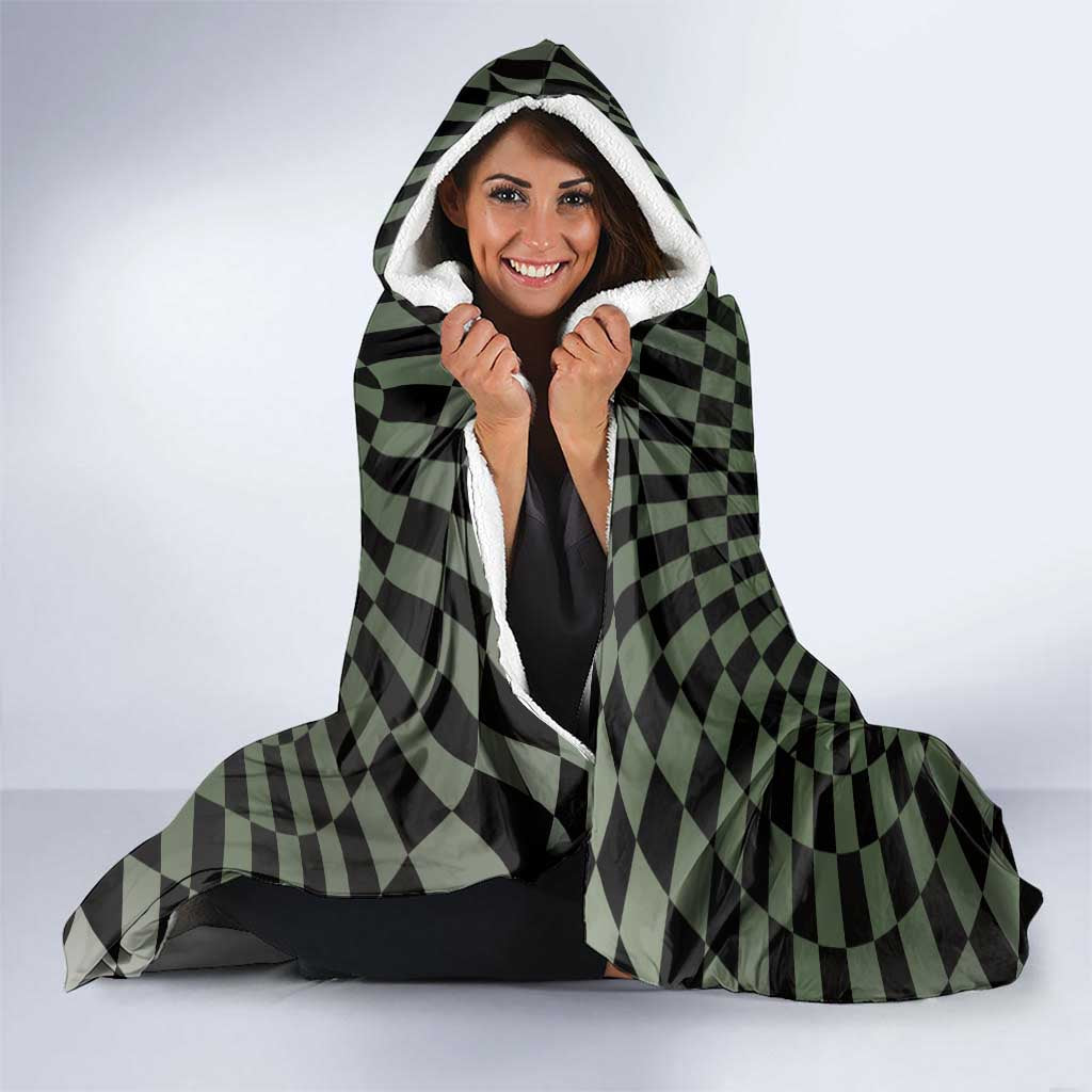 3D Illusion Clown Halloween Hooded Blanket Dark Style - Wonder Print Shop