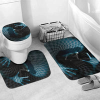 3D Illusion Death Halloween Bathroom Set Y2k Horror Retro Style - Wonder Print Shop