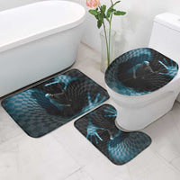 3D Illusion Death Halloween Bathroom Set Y2k Horror Retro Style - Wonder Print Shop