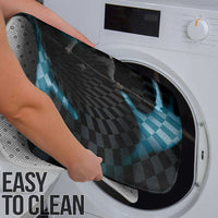 3D Illusion Death Halloween Bathroom Set Y2k Horror Retro Style - Wonder Print Shop