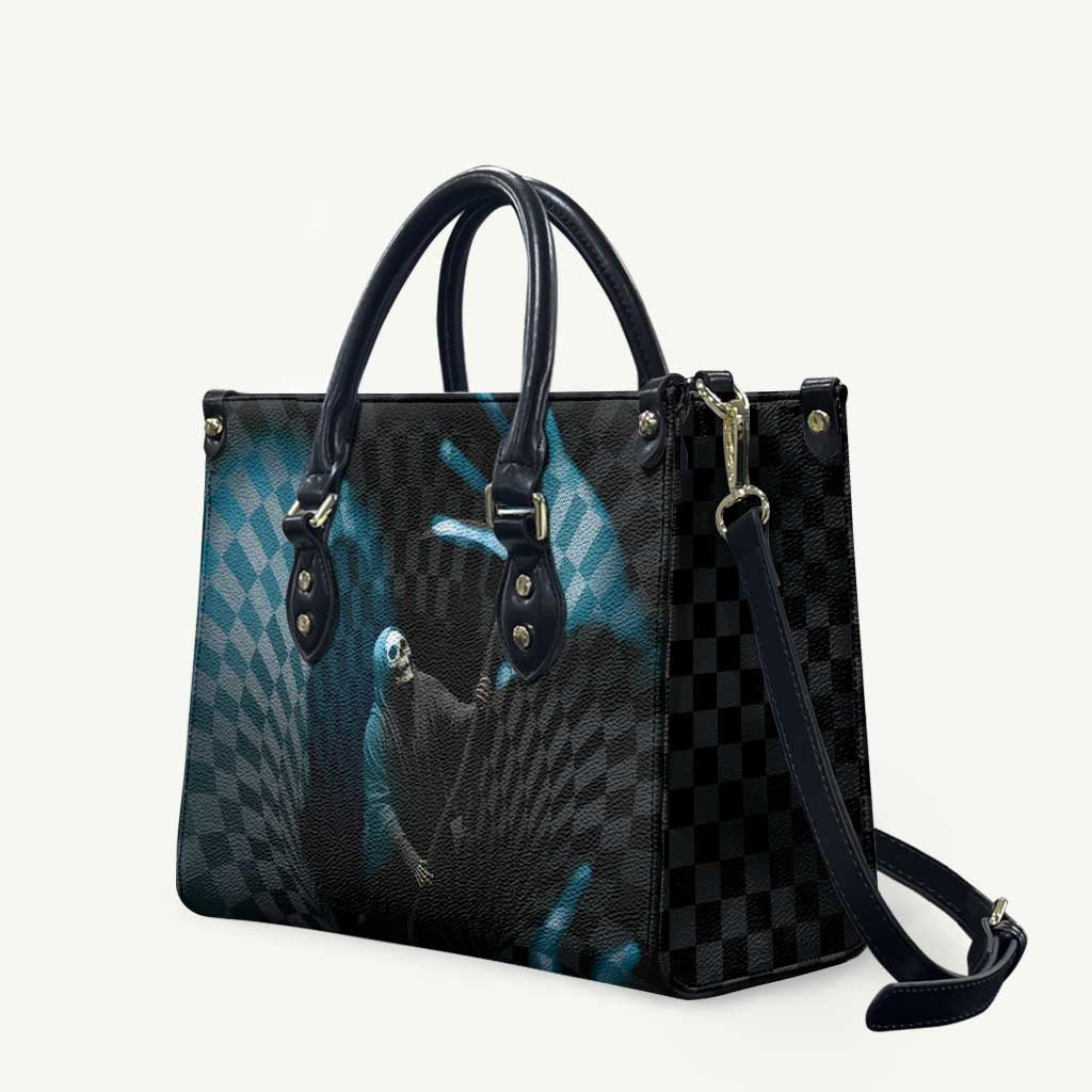 3D Illusion Death Halloween Leather Bag Y2k Horror Retro Style DT05