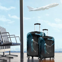 3D Illusion Death Halloween Luggage Cover Y2k Horror Retro Style - Wonder Print Shop
