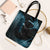 3D Illusion Death Halloween Tote Bag Y2k Horror Retro Style - Wonder Print Shop
