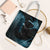 3D Illusion Death Halloween Tote Bag Y2k Horror Retro Style - Wonder Print Shop