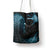 3D Illusion Death Halloween Tote Bag Y2k Horror Retro Style - Wonder Print Shop