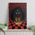 3D Illusion Cat Halloween Canvas Wall Art Horror Cartoon Style - Wonder Print Shop
