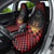 3D Illusion Cat Halloween Car Seat Cover Horror Cartoon Style DT05