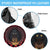 3D Illusion Cat Halloween Spare Tire Cover Horror Cartoon Style - Wonder Print Shop