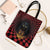 3D Illusion Cat Halloween Tote Bag Horror Cartoon Style - Wonder Print Shop