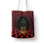 3D Illusion Cat Halloween Tote Bag Horror Cartoon Style - Wonder Print Shop